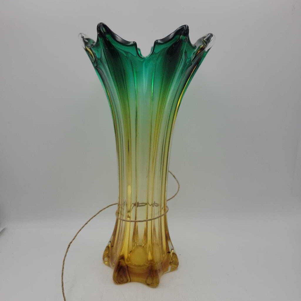 Murano Poli Seguso Sommerso Italy Vase (M2) 133