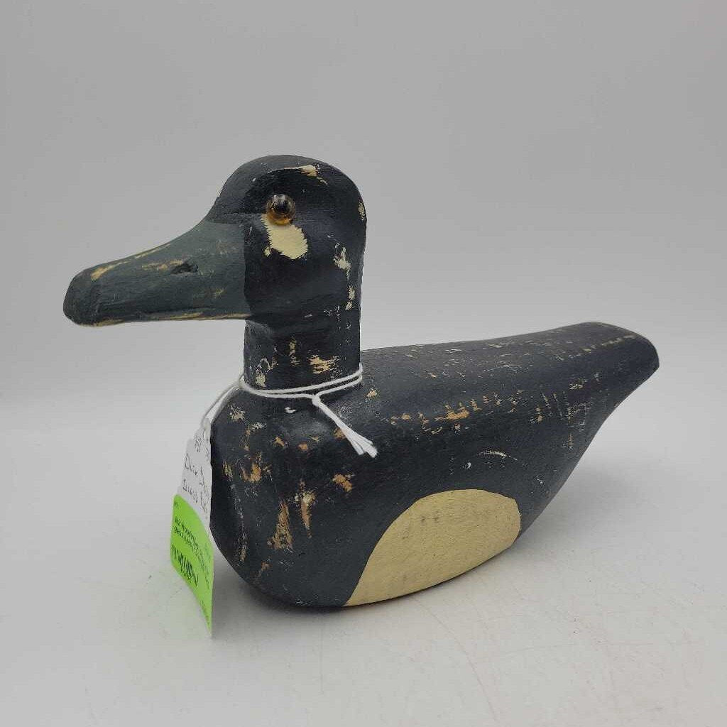 Wooden Duck decoy with glass eyes (M2) 700