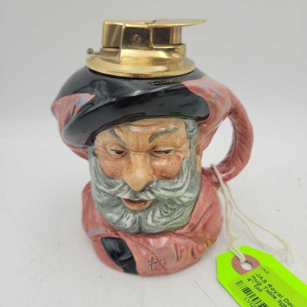 Royal Doulton "Falstaff" mug Table lighter (JAS)1949
