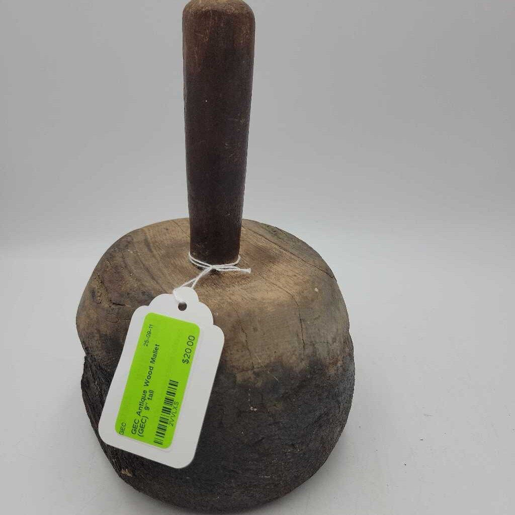 Antique Wood Mallet (GEC)