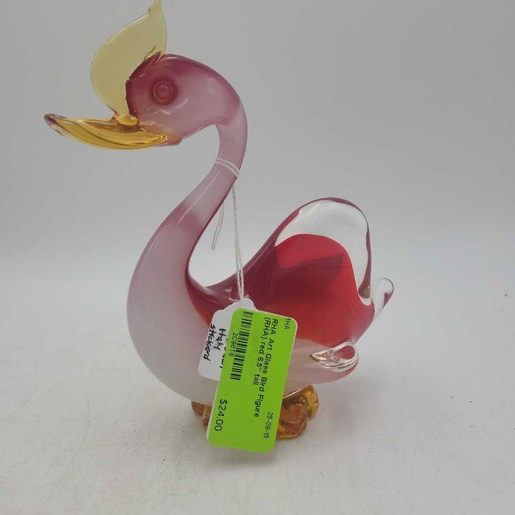Art Glass Bird Figure (RHA)