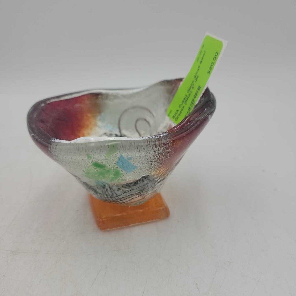Fused Glass Small Bowl Greece (RHA)