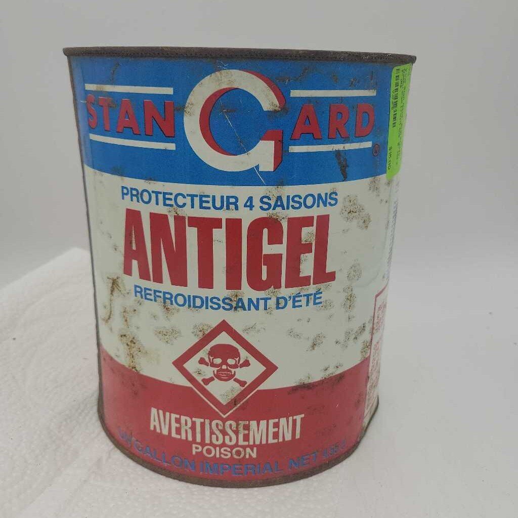 Stan Gard Anti Freeze Gallon Can (YVO) 509