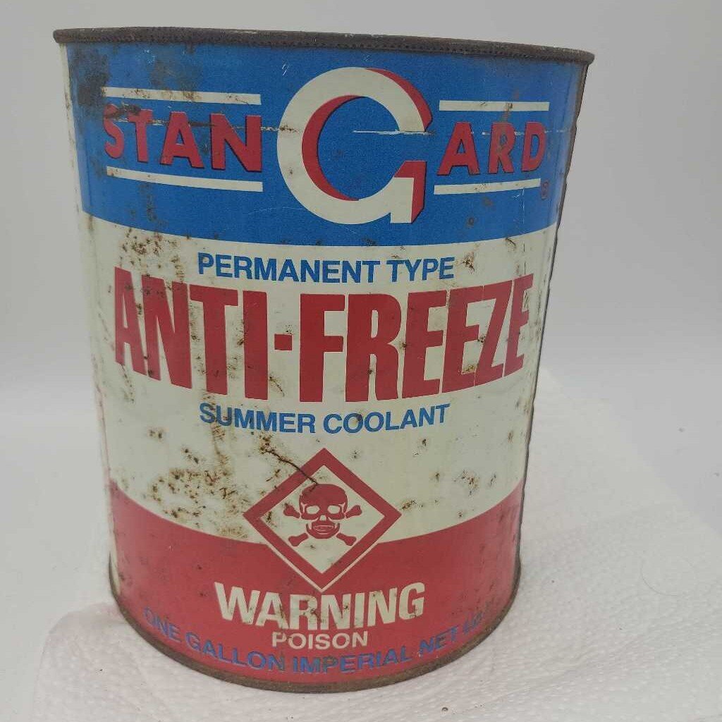 Stan Gard Anti Freeze Gallon Can (YVO) 509