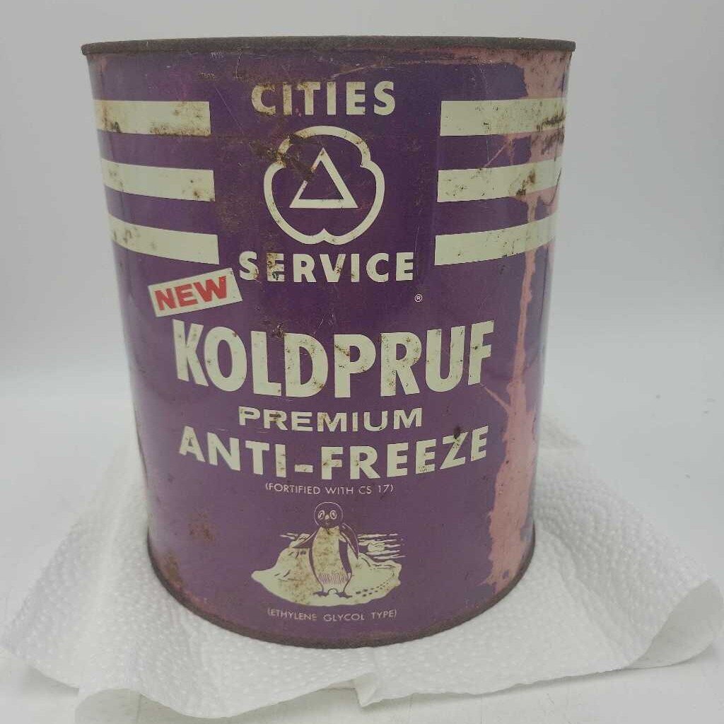 Cities Service Koldpruf Anti Freeze Gallon Can (YVO) 509