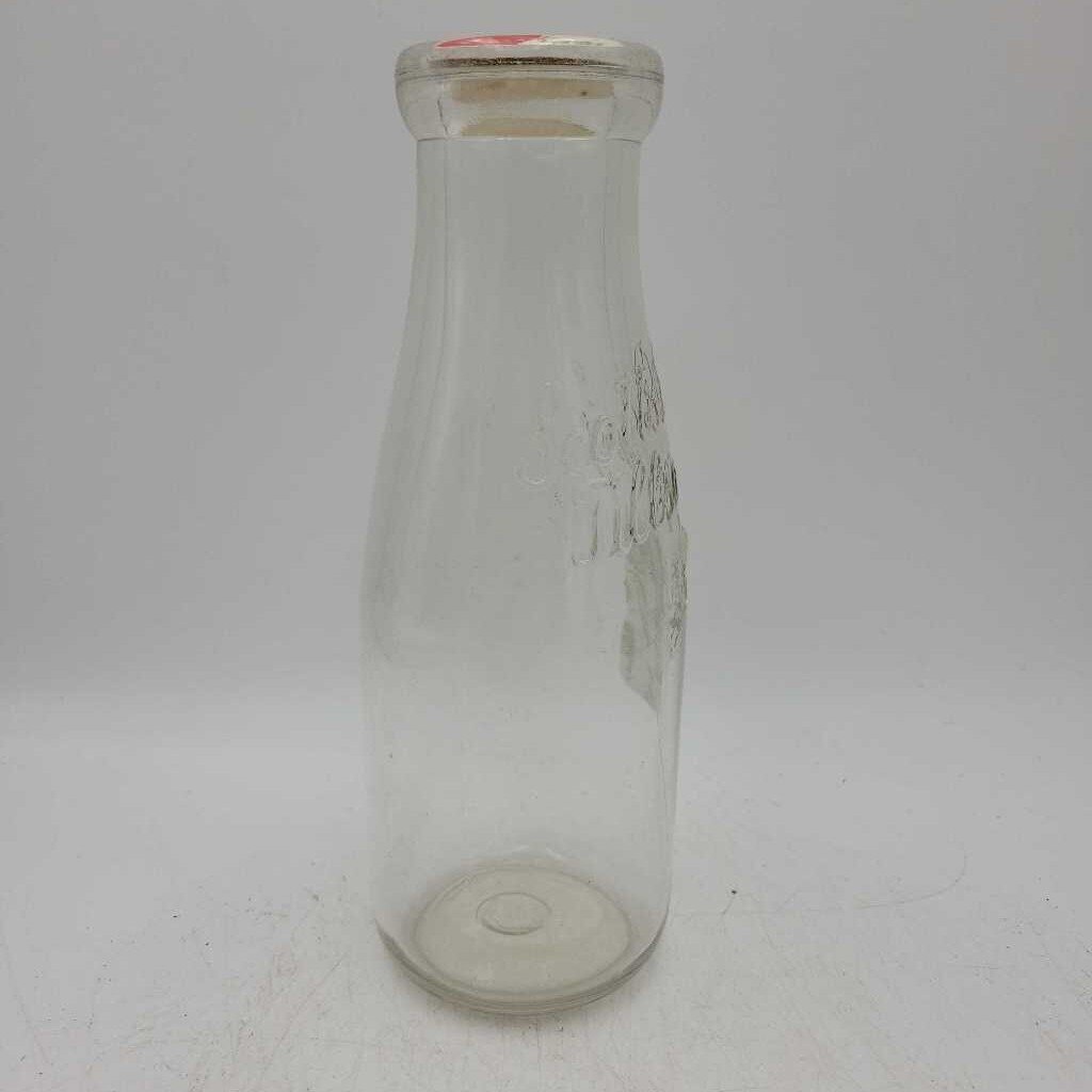 Scott's Dairy Embossed. Pint Milk bottle Tillsonburg (DR)