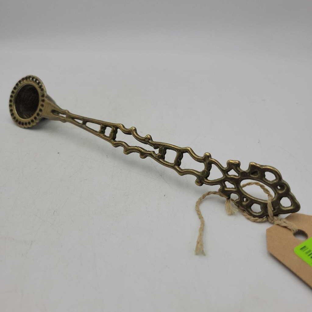 Gold metal Candle Snuffer 9" (SLP)