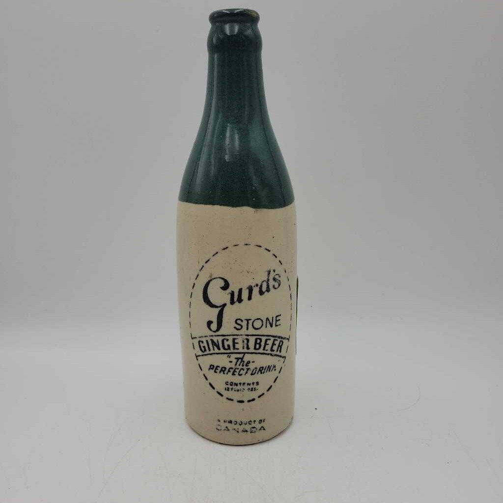 Gurd's Ginger Beer stoneware bottle (JEF)