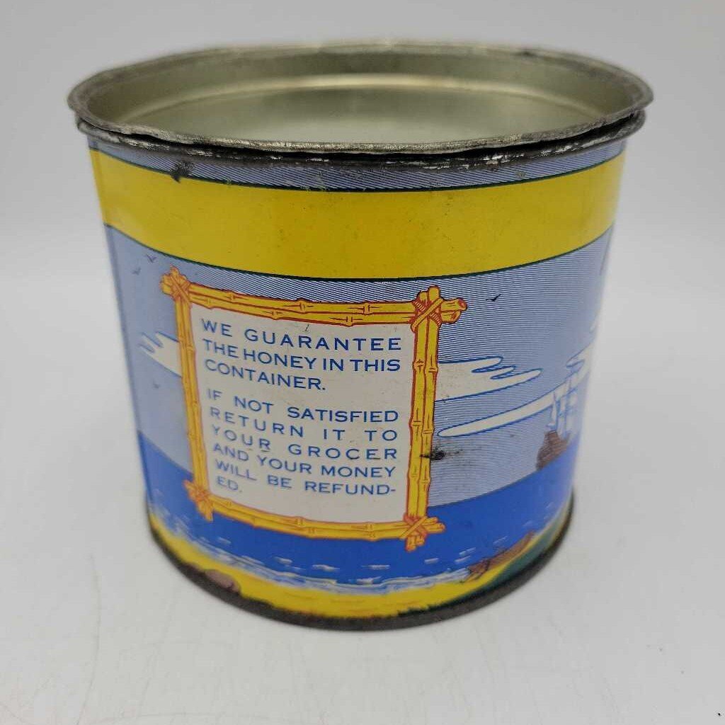 Treasure Island Honey Tin Long Sault Ontario 2 lbs (Jef)