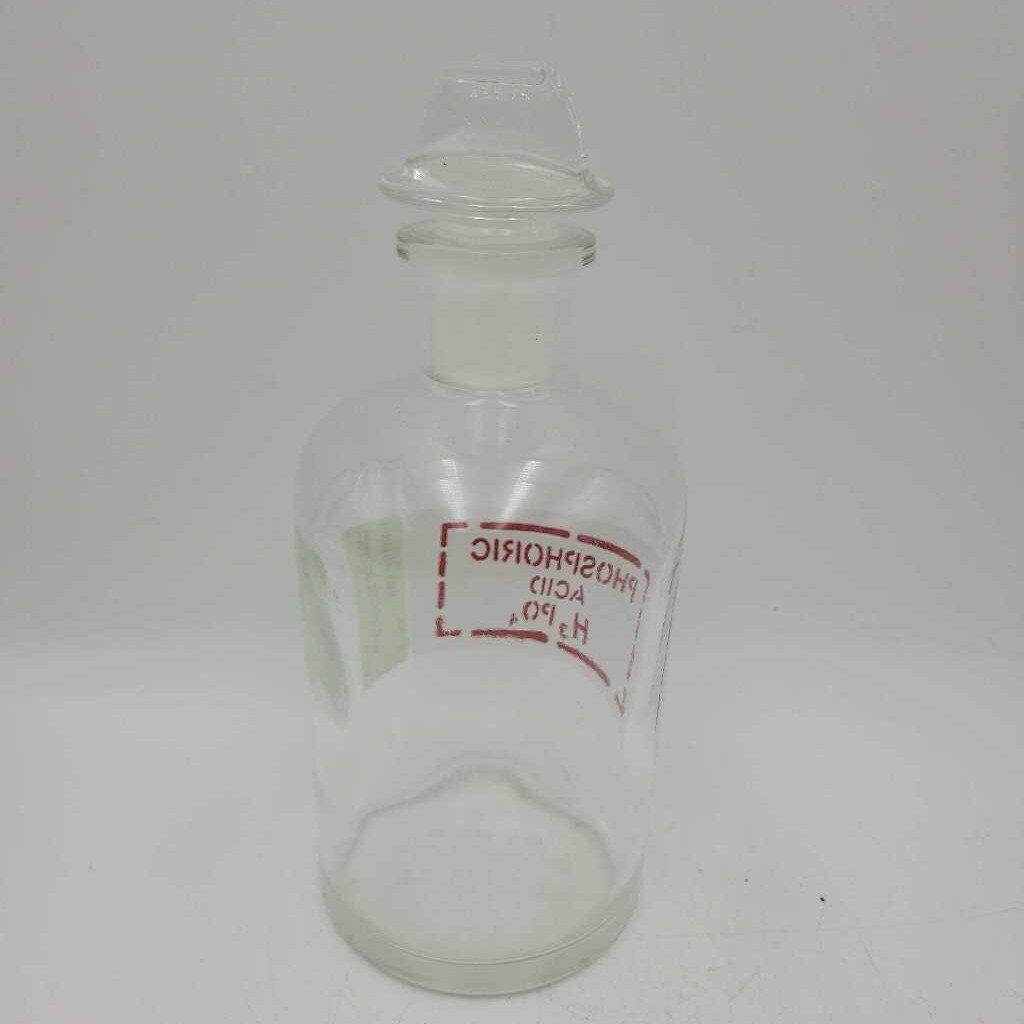 Phosphoric Acid Pyrex bottle (JAS)