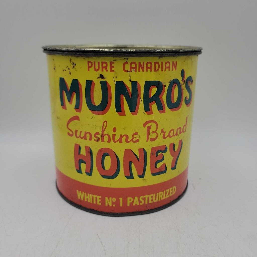 Munro's Pure Canadian Honey Tin (Jef) 4lbs