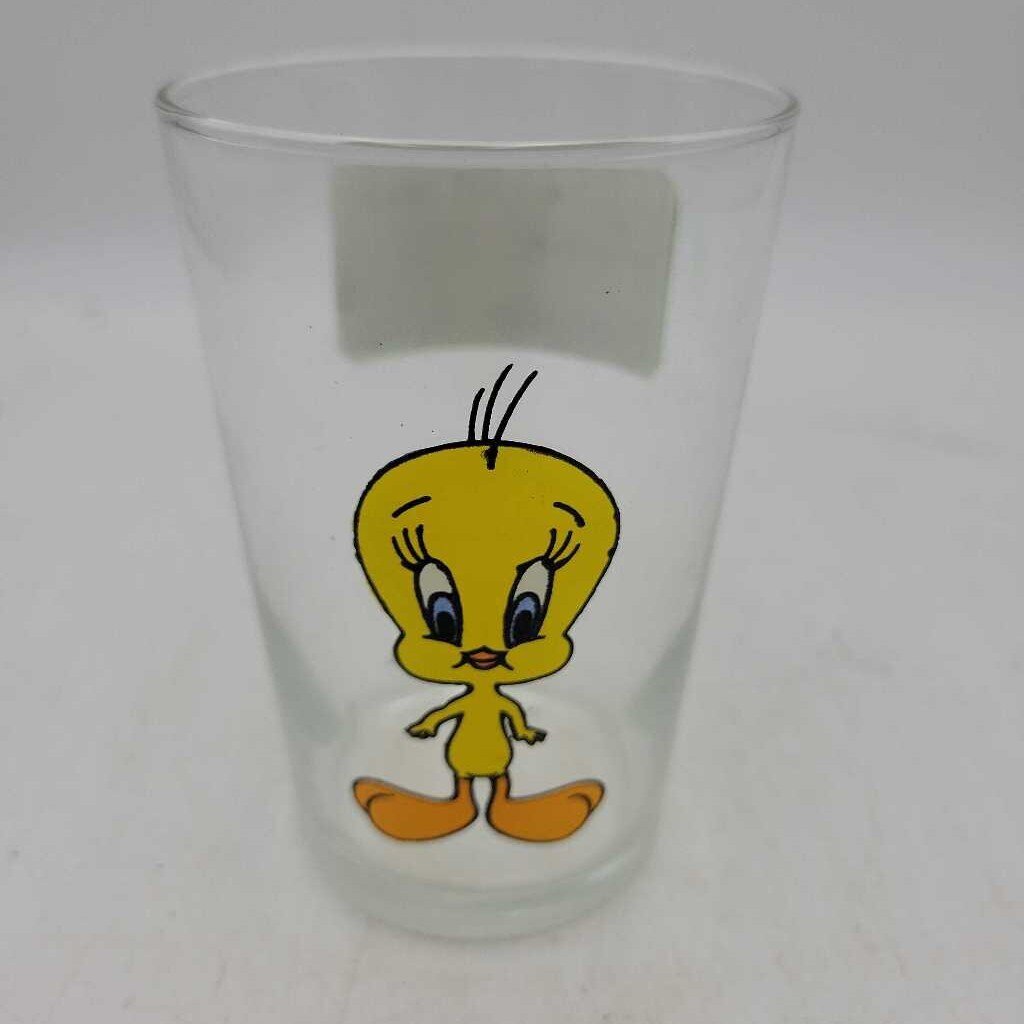 Warner Bros 1989 Tweedy Bird Vintage Glass (DR)