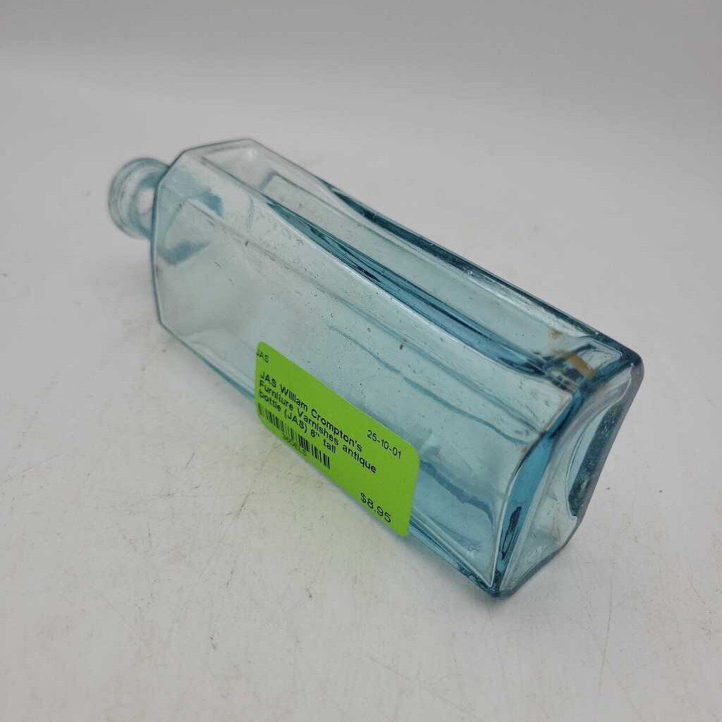 William Crompton's Furniture Varnishes antique bottle (JAS)