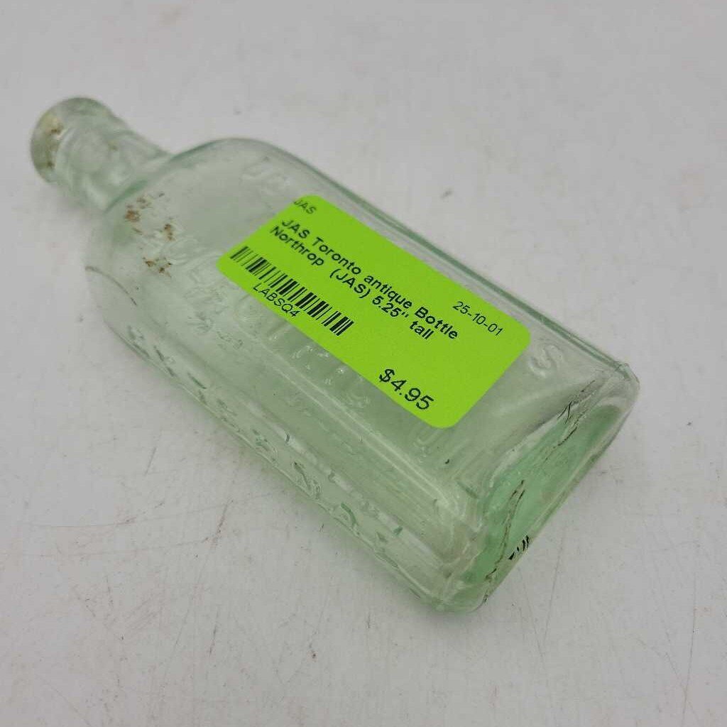 Toronto antique Bottle Northrop (JAS)