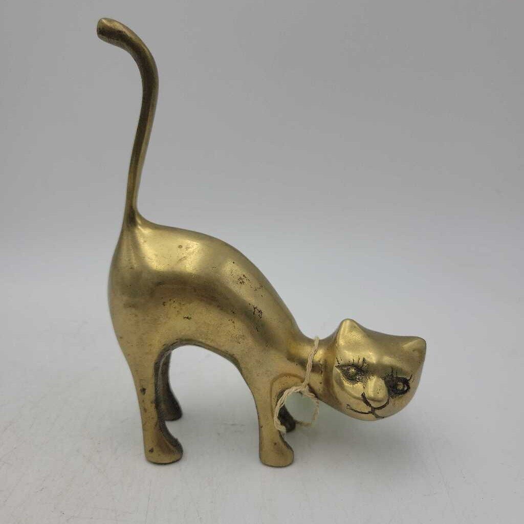 Brass Cat ring holder (COL#2229)