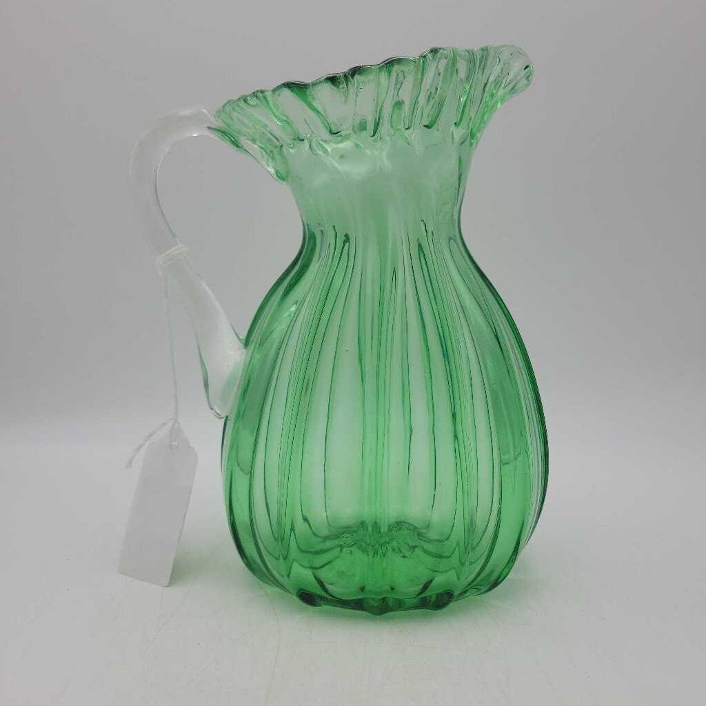 Art Glass Vase Pitcher (DEB)