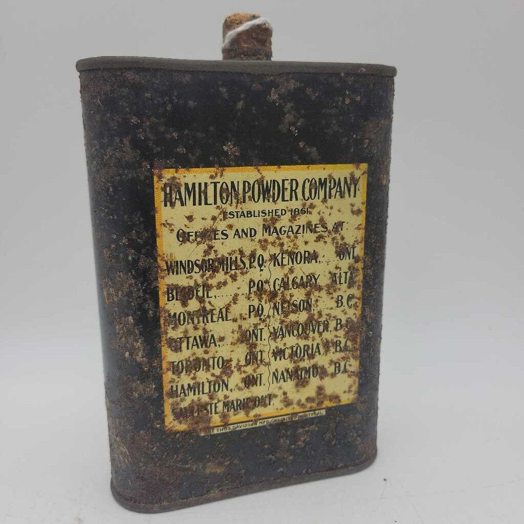 Hamilton Power Company Snap Shot Gunpowder Tin (BS)
