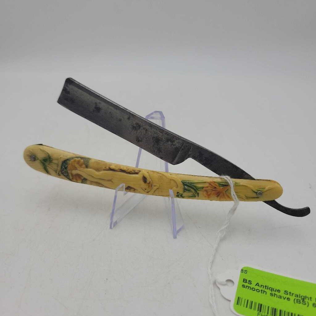 Antique Straight Razor smooth shave (BS)