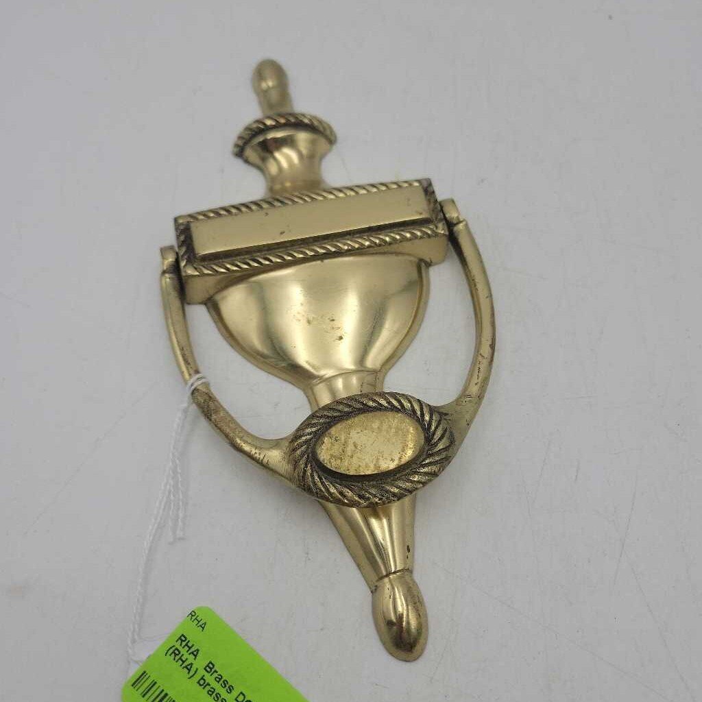 Brass DOOR KNOCKER (RHA)