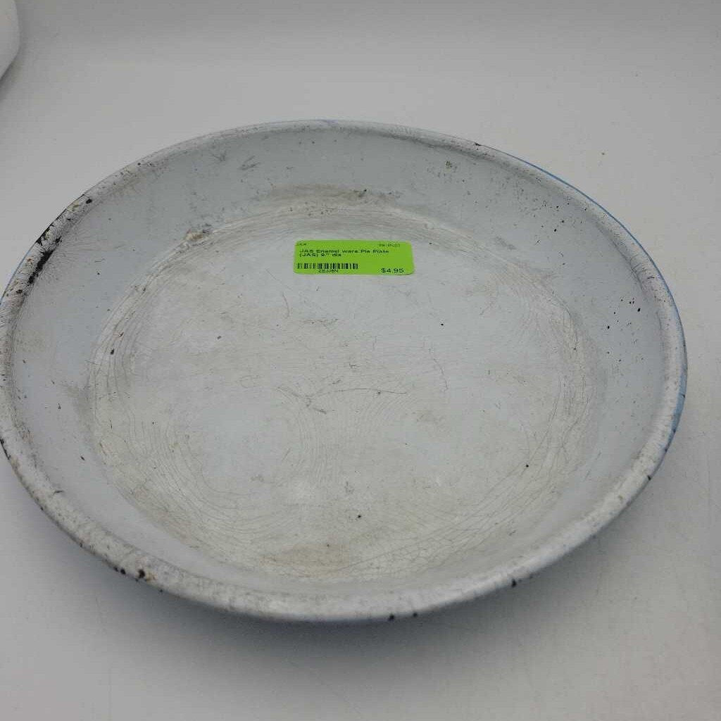 Enamel ware Pie Plate (JAS)