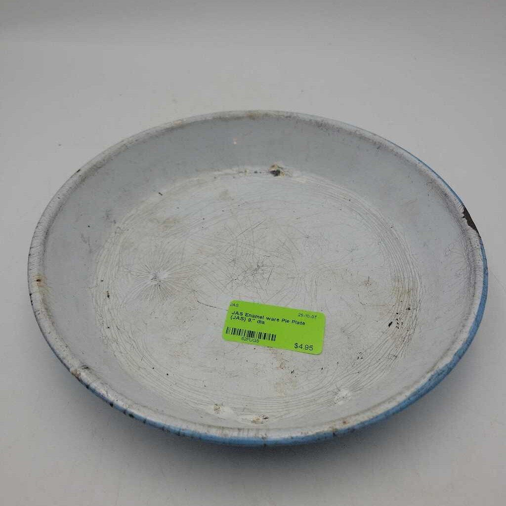 Enamel ware Pie Plate (JAS)