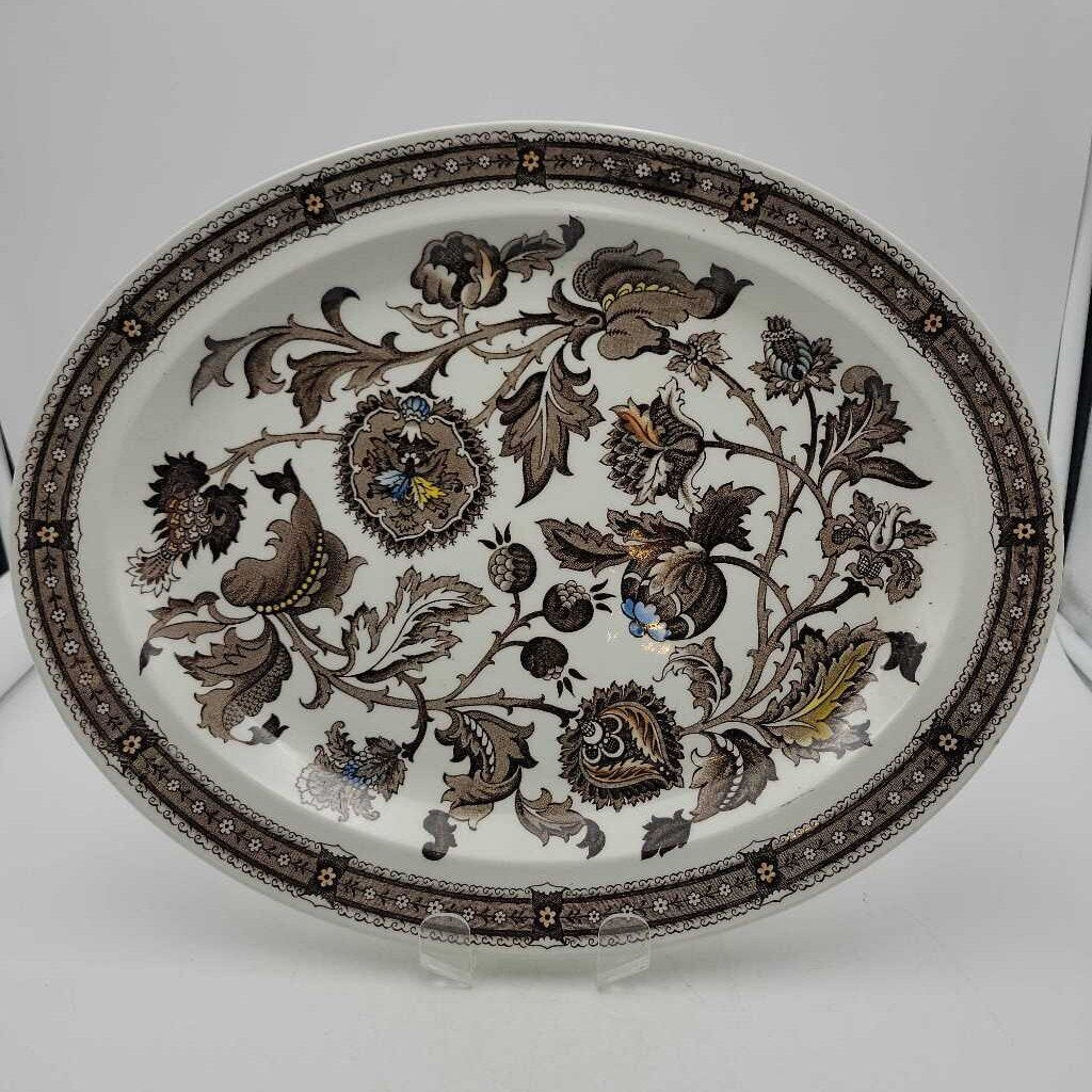 "Jacobean" by Ridgeway Platter #2476 (MCC)