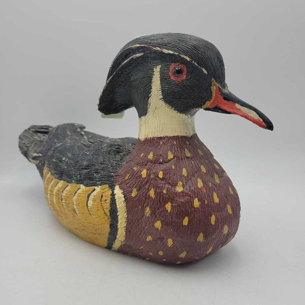 Duck Decoy Signed Earl Oesch Zurich Ontario 1988 (DEB)
