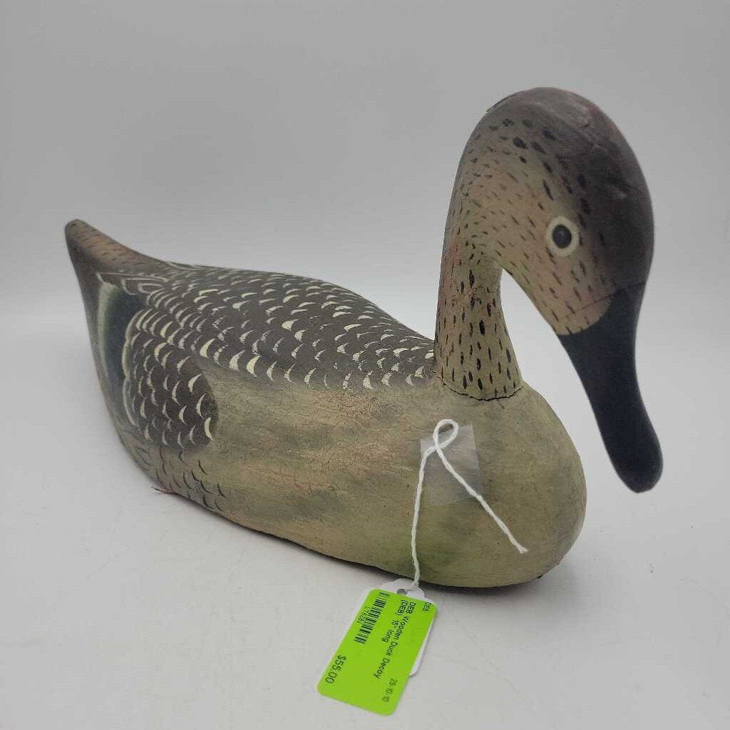 Wooden Duck Decoy (DEB)