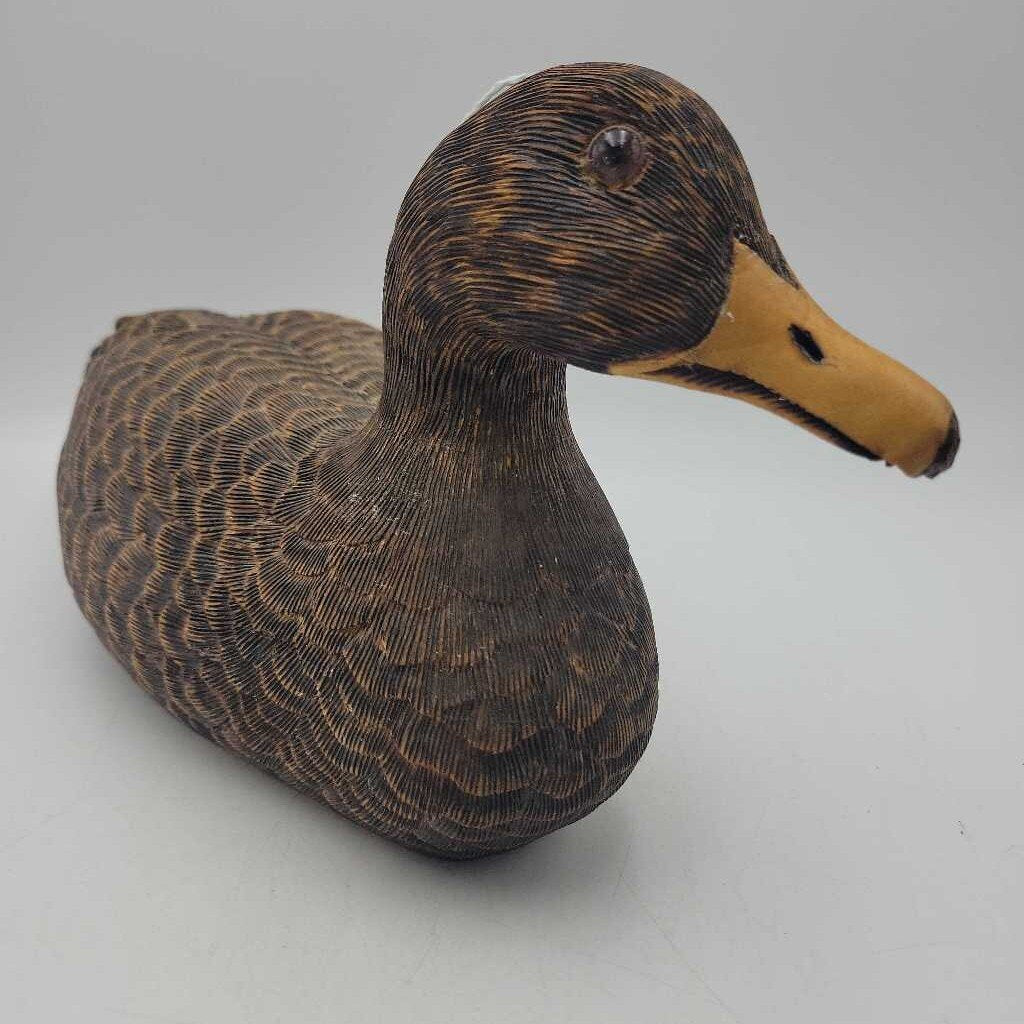 Duck Decoy Signed Earl Oesch Zurich Ontario 1990 (DEB)