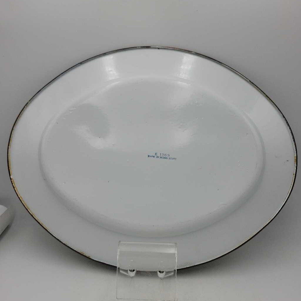 Enamelware Turkey Platter (KAR)