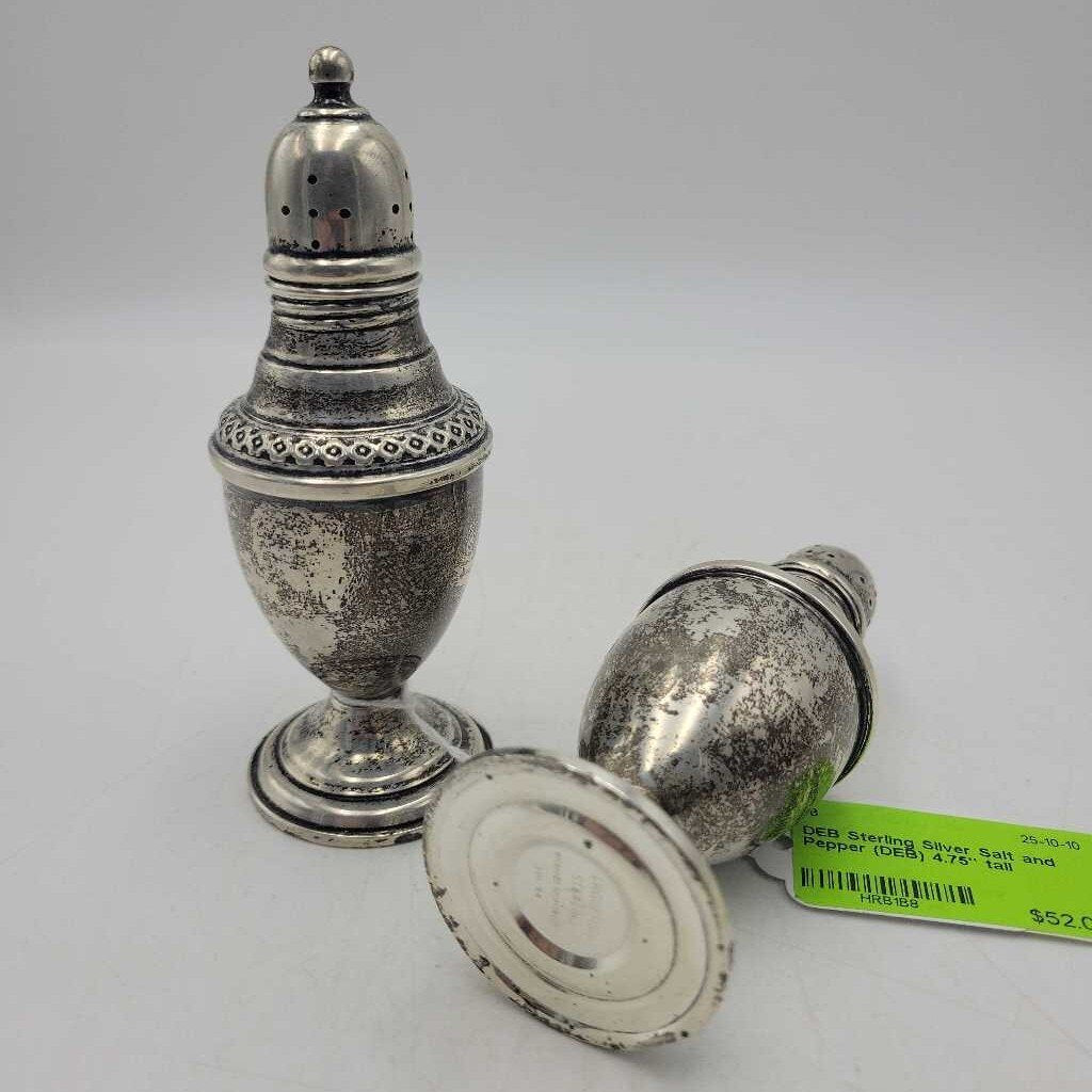 Sterling Silver Salt and Pepper (DEB)