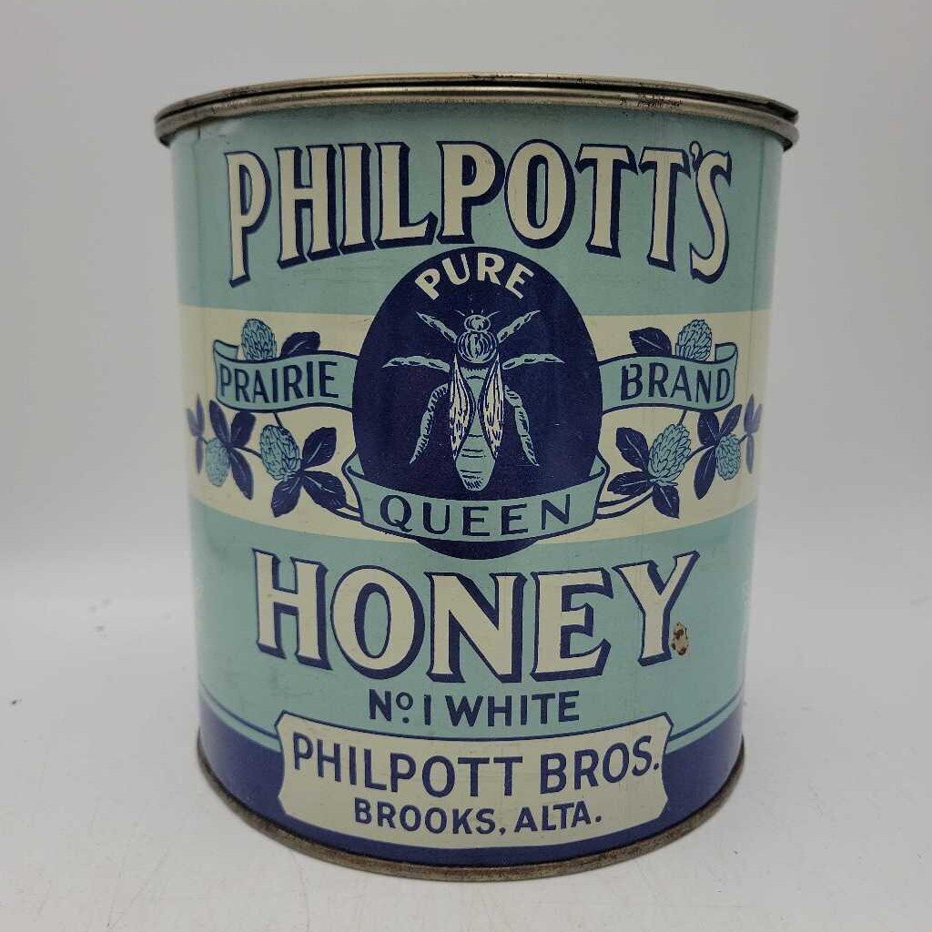 Philpott Bros Honey Tin Brooks Alberta (Jef) 4lbs