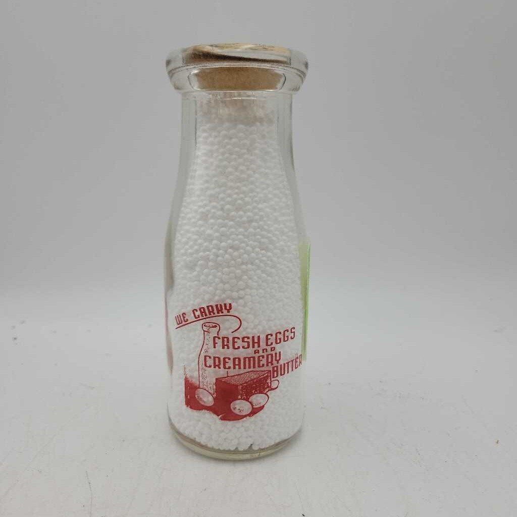 Jacksons Dairy Half Pint Milk bottle Simcoe (JEF)