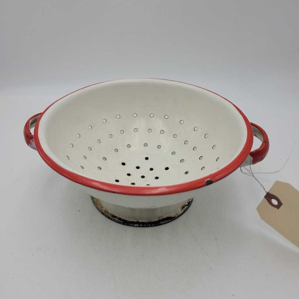 Enamelware Colander Strainer (JAS)