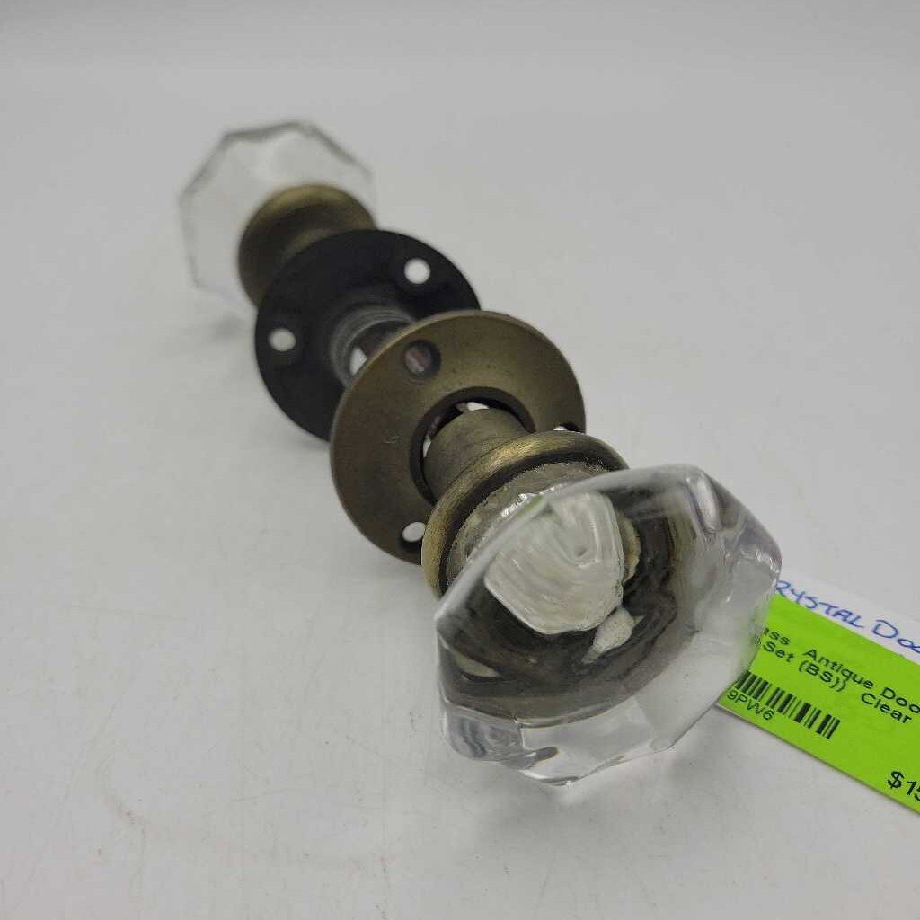 Glass Antique Door Knobs Set (BS))