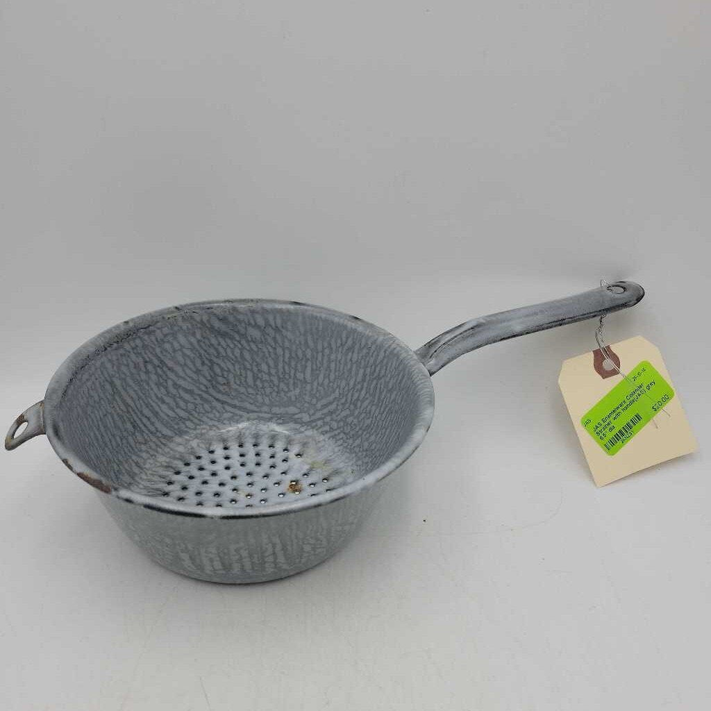 Enamelware Colander Strainer with handle(JAS)