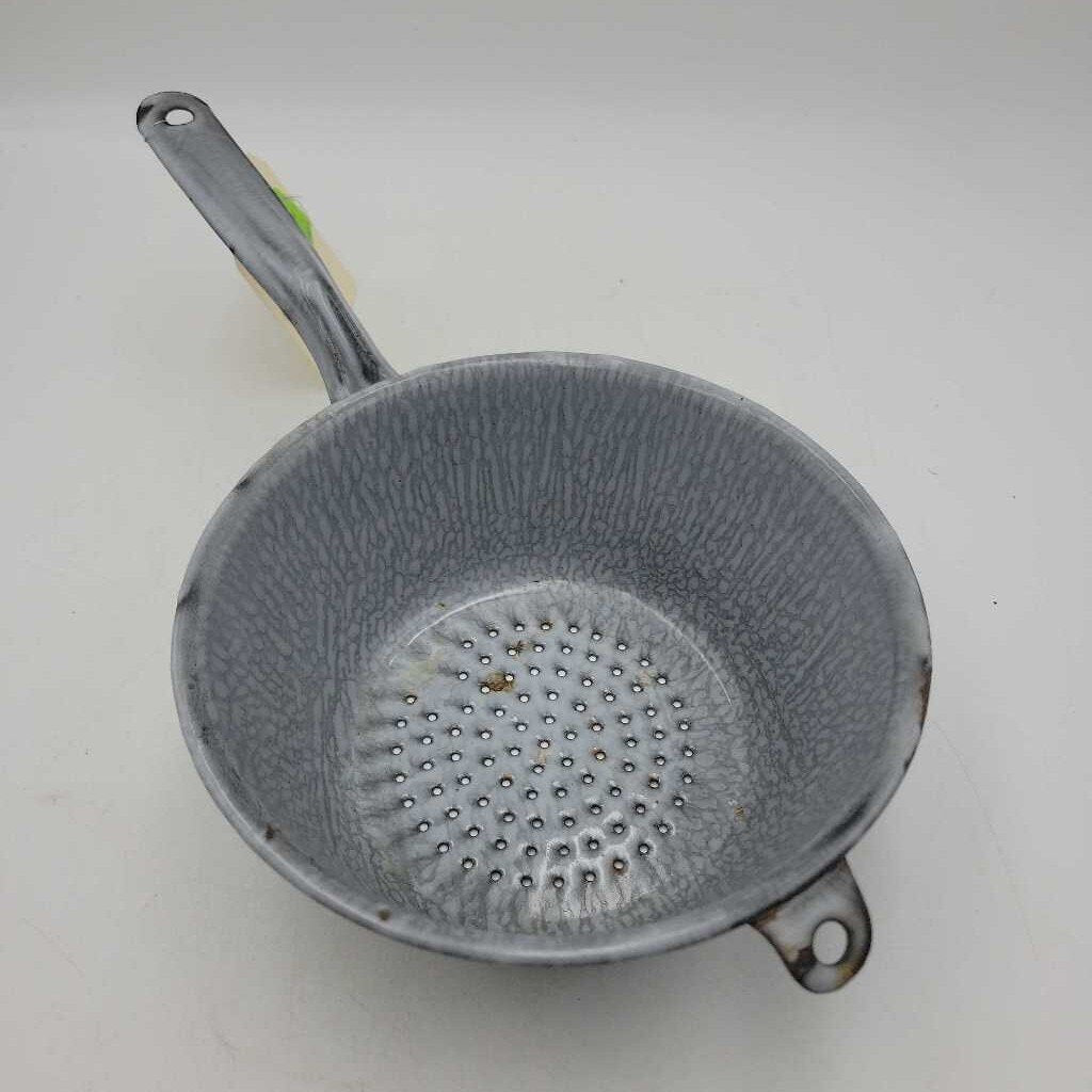 Enamelware Colander Strainer with handle(JAS)