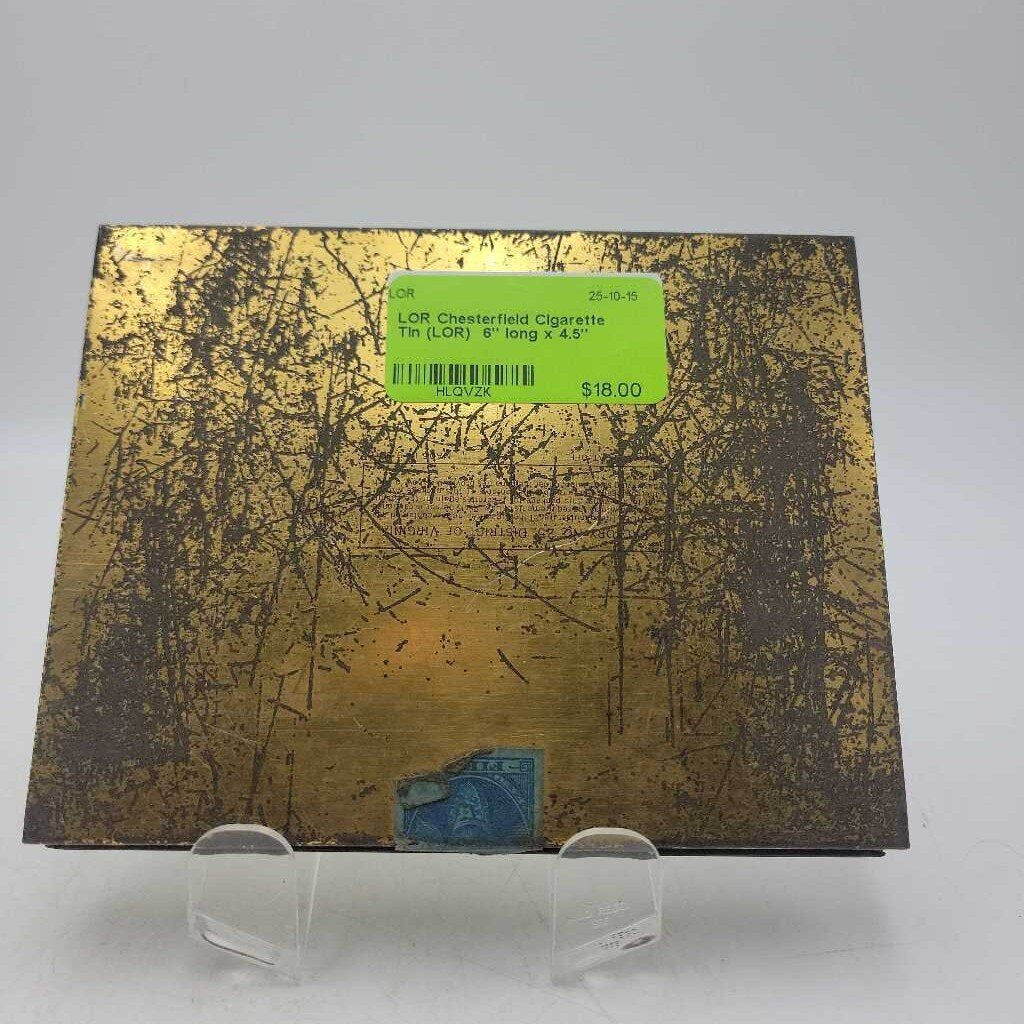 Chesterfield Cigarette Tin (LOR)