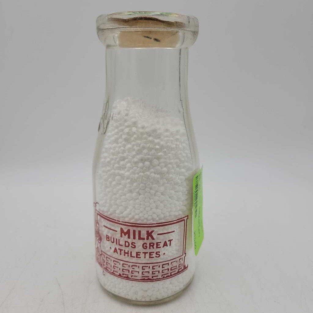Royal Oak Dairy half Pint Milk bottle Hamilton (JEF)