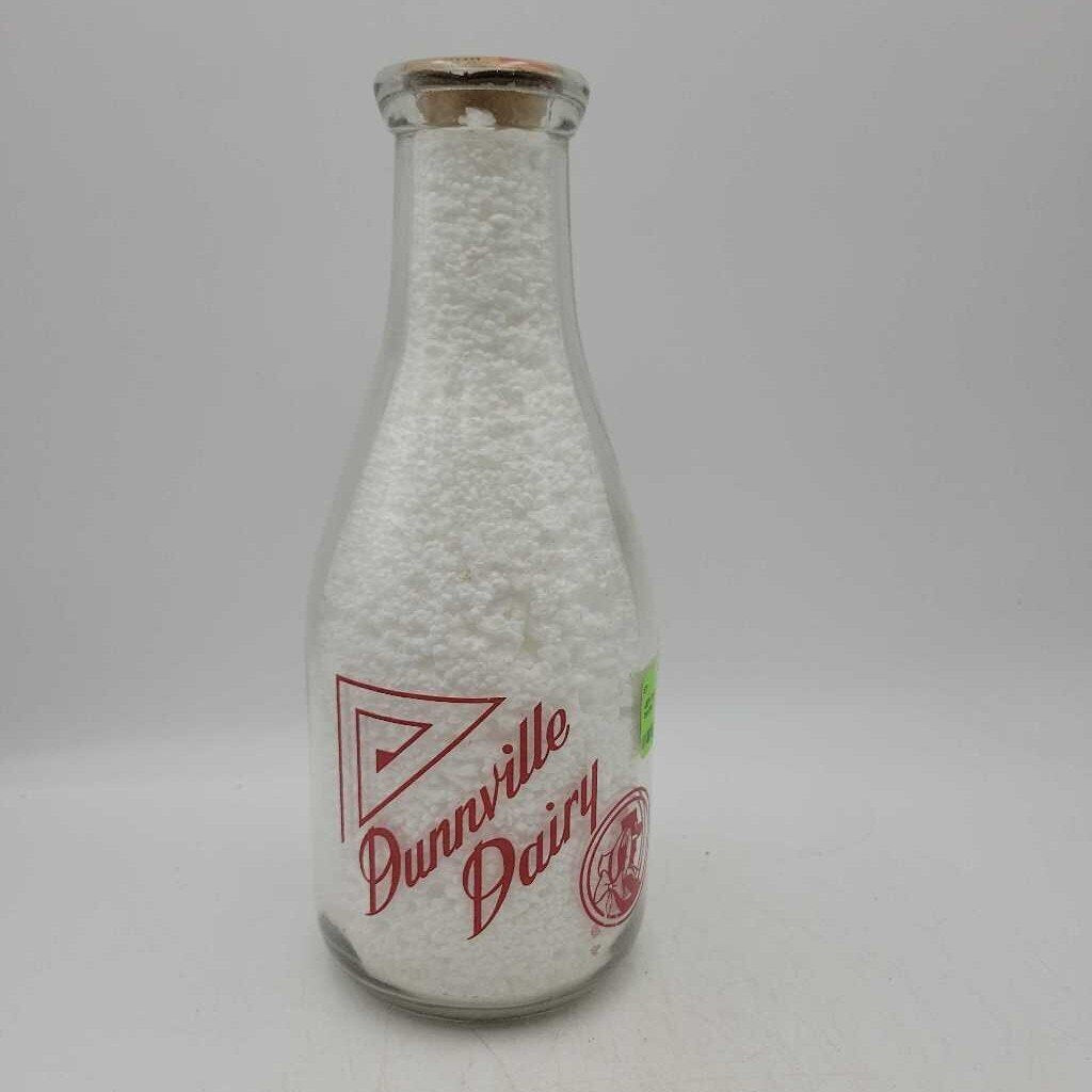 Dunnville Dairy Quart Milk bottle (JEF)