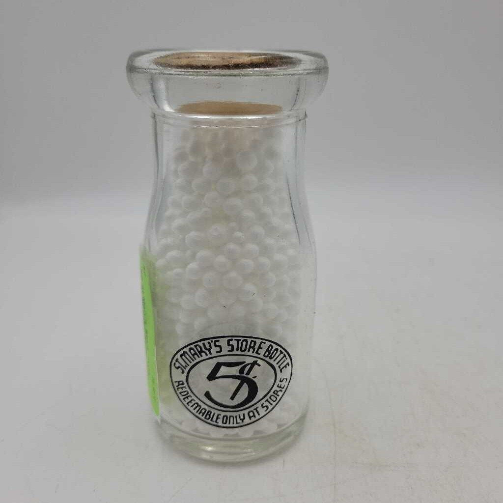 St Mary's Store Dairy Quarter Pint Milk bottle (JEF)