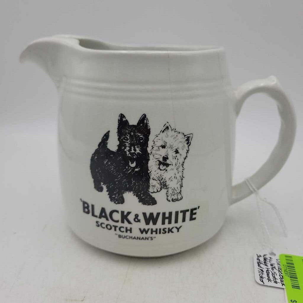 Black and White Scotch Whisky Jug (RHA)