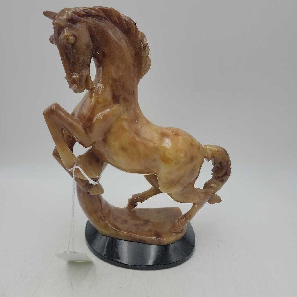 Vintage Italian Alabaster Horse (RHA)