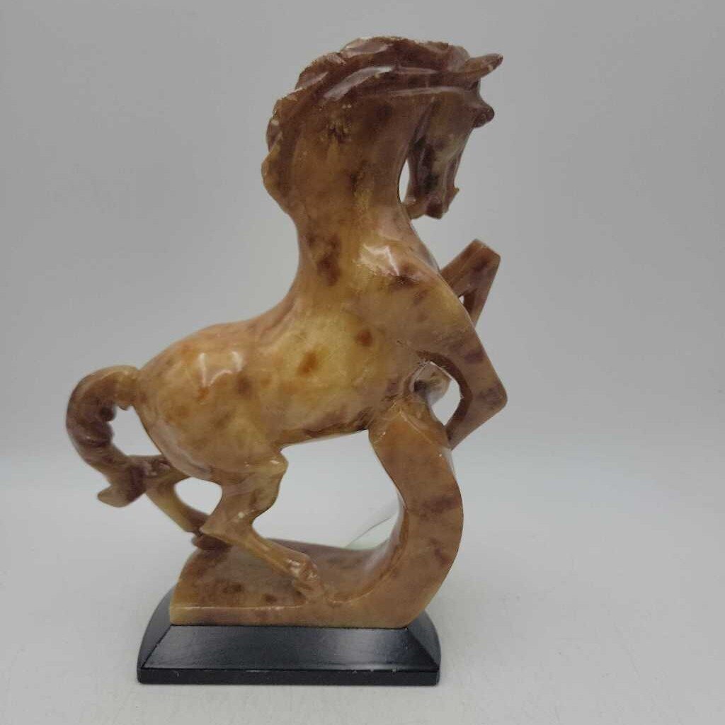 Vintage Italian Alabaster Horse (RHA)