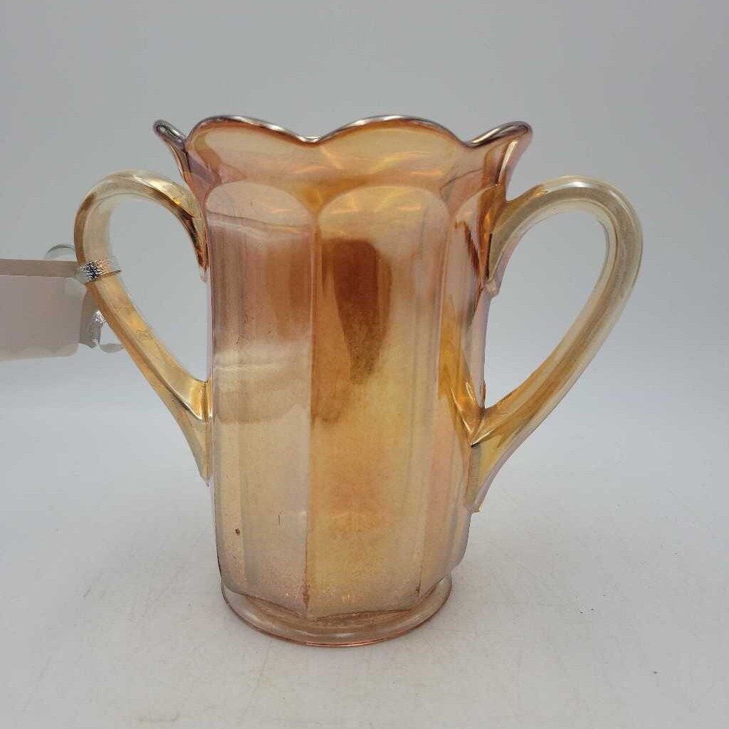 Carnival Glass vase spooner (TRE)