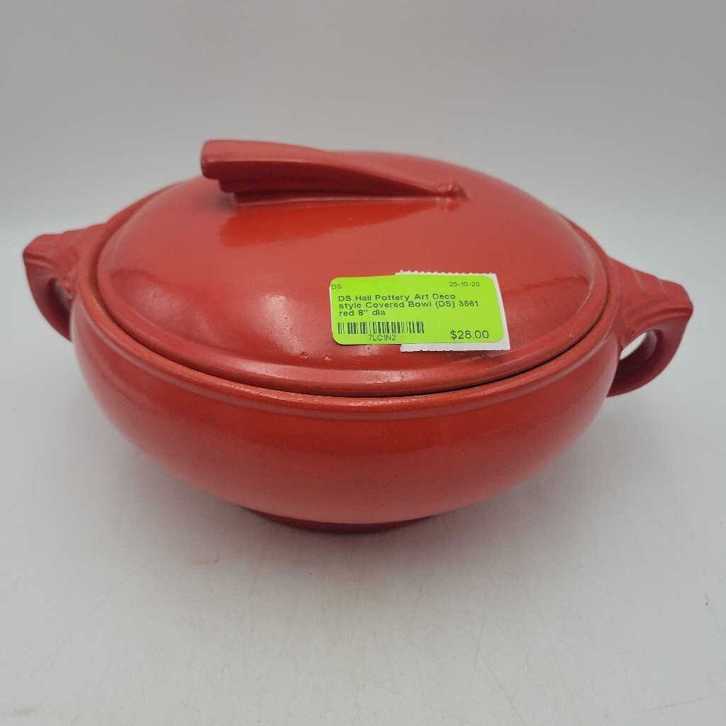 Hall Pottery Art Deco style Covered Bowl (DS) 3561