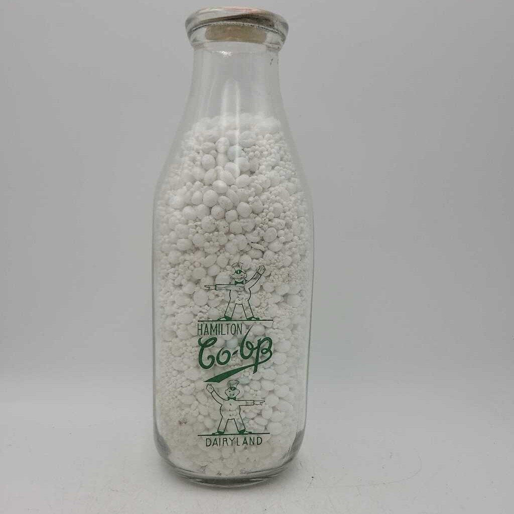 Hamilton Co-Op Milk Bottle (JAS)