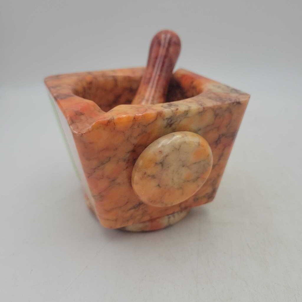 Marble Mortar and pestle (JAS)