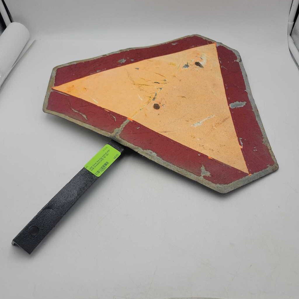 Slow moving vehicle sign with bracket(JAS)