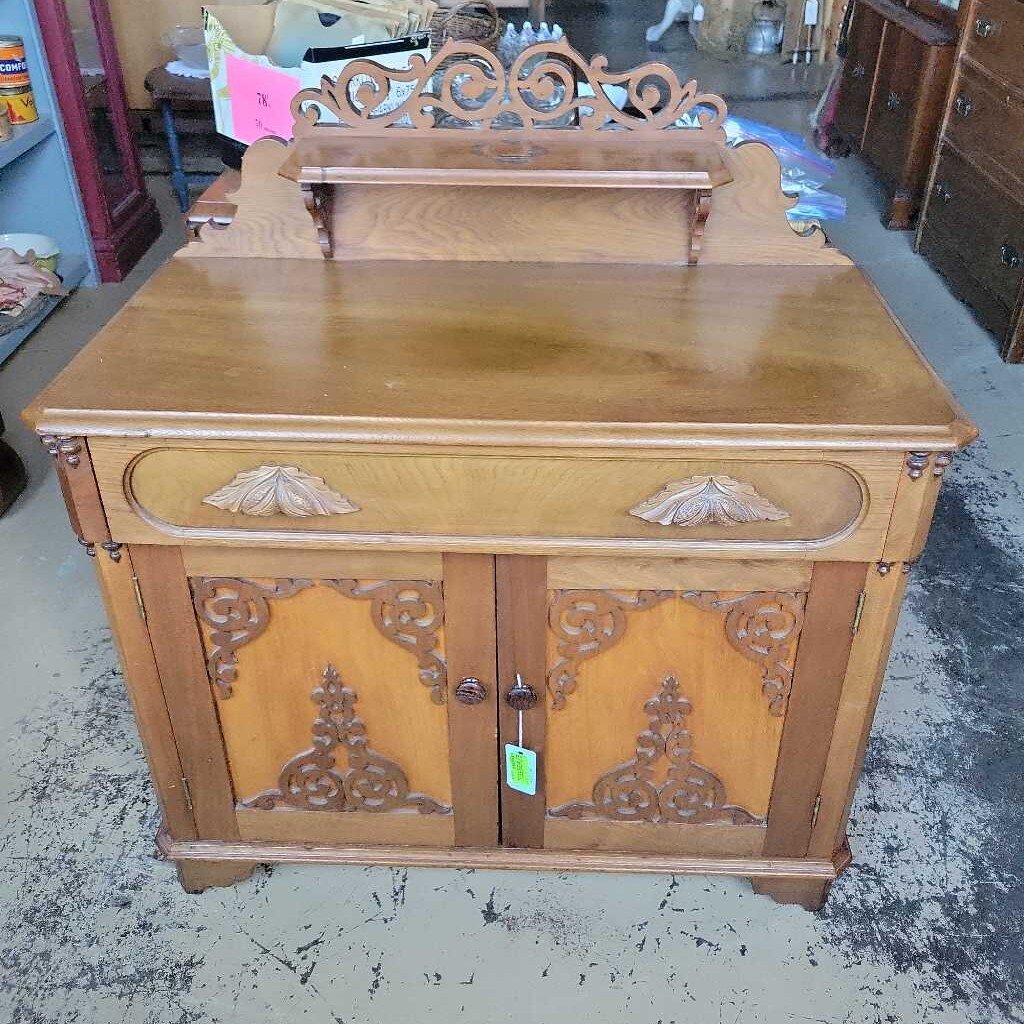 Late Victorian Walnut Server (NS) #592
